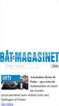Mobile Screenshot of batmagasinet.no